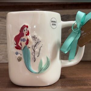 Super Cute 🥰 Disney Princess ARIEL Little Mermaid Mug by Rae Dunn - NEW